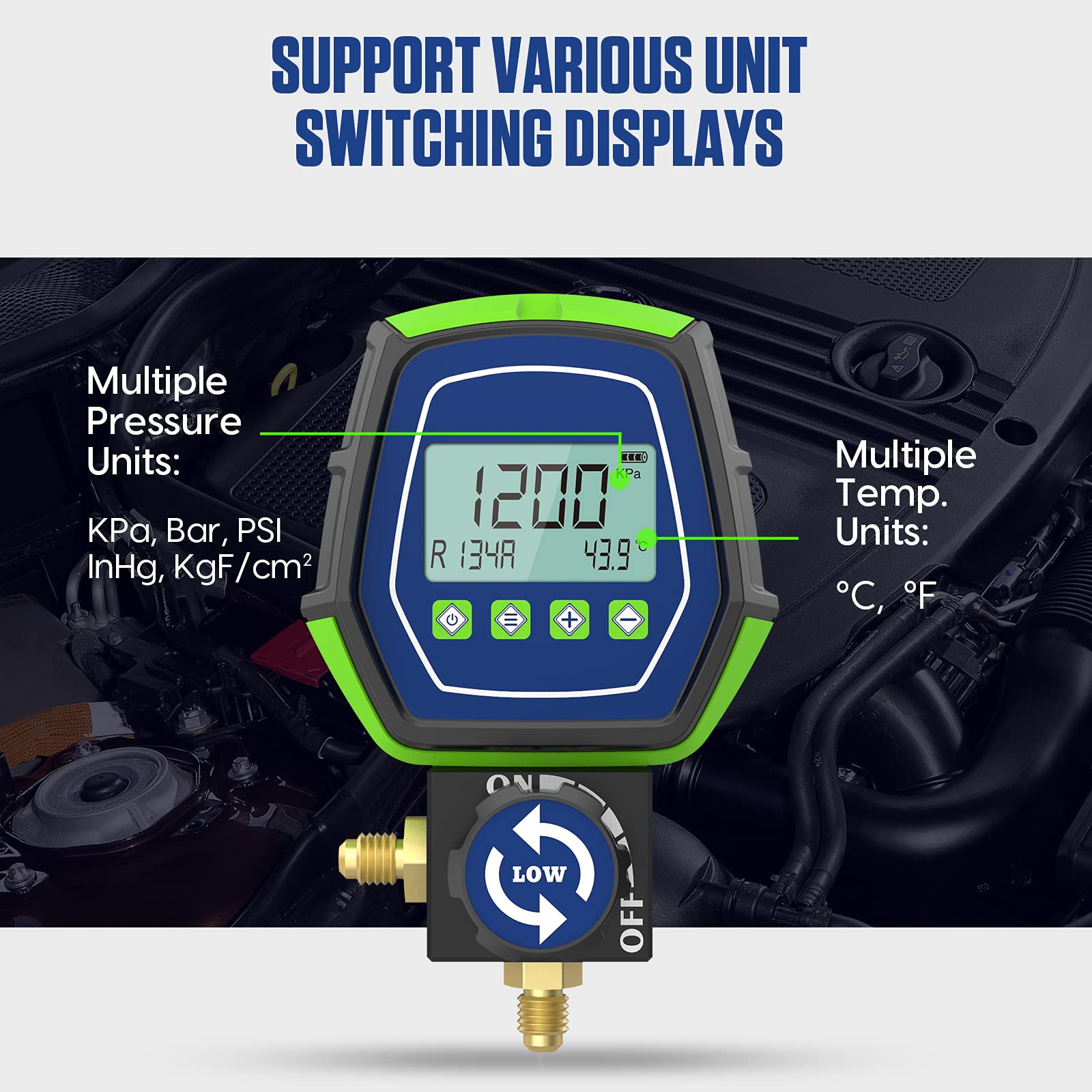 R410A冷媒とブラス製マニホールドゲージセット Amazon.co.jp: LAXED 冷媒マニホールドゲージセット R410A R32 R134A